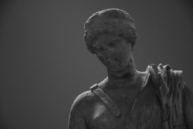 Ancient Greece, statueof a woman, National Archaeological museum of Athens.